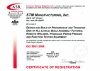 ISO 9001:2008 Certification Certificate